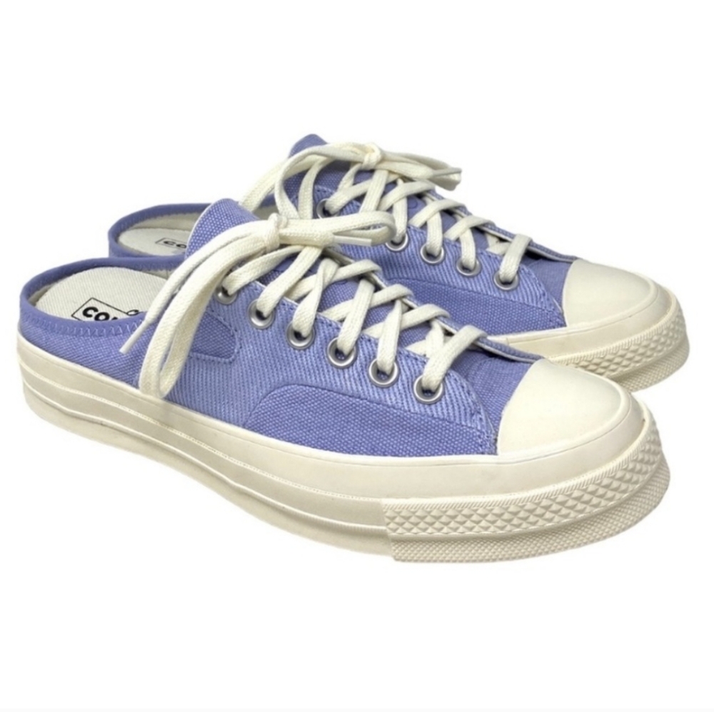 Converse Mule Slip On Chuck 70 All Star  Lavender Sapphire Sneakers W 9.5 /M 7.5 - Picture 2 of 9